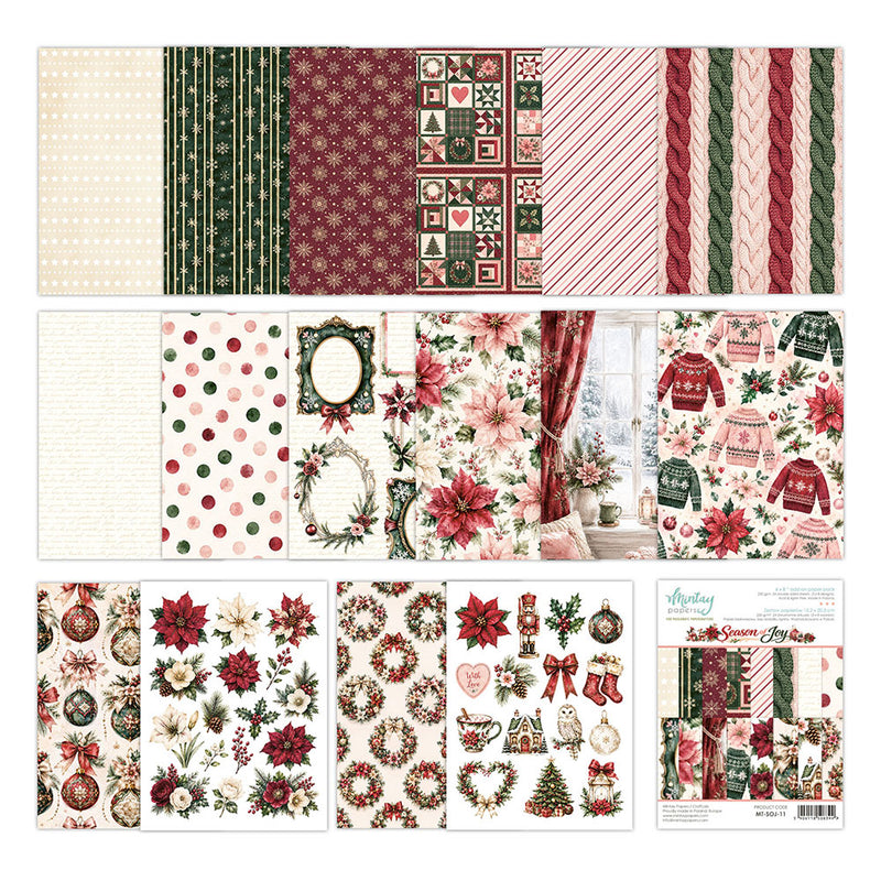 Mintay Papers - Season Of Joy - 6 x 8 Paper Pad Add-On