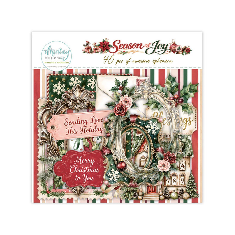 Mintay Papers - Season Of Joy - Ephemera Pack