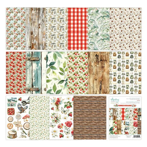 Mintay Papers - Summer Highlands - 6 x 8 Paper Pad - Add-On