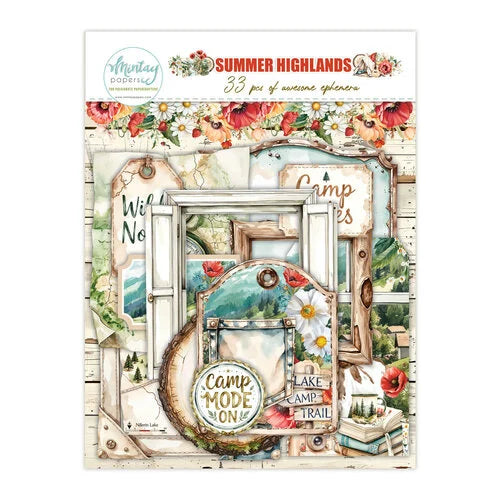 Mintay Papers - Summer Highlands - Ephemera Pack
