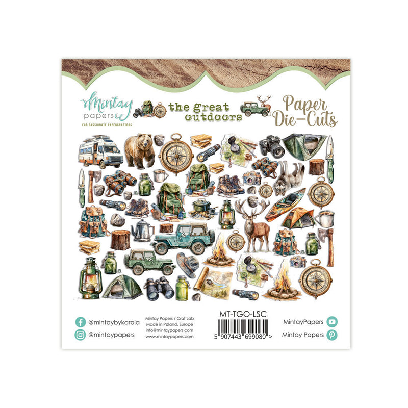 Mintay Papers - The Great Outdoors Collection - Paper Die-Cuts