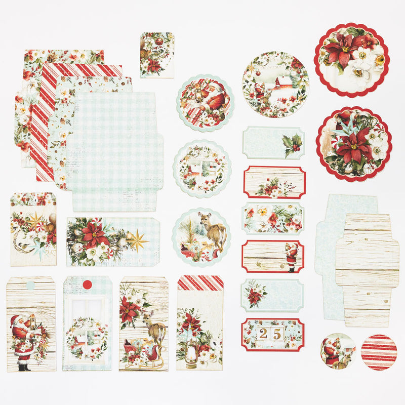 Mintay Papers - White Christmas - Embellishments - Paper Elements