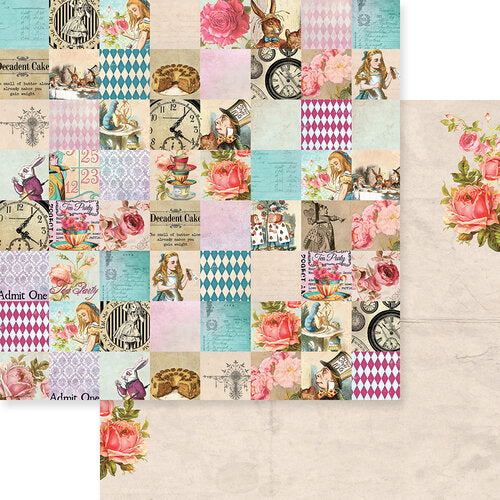 Memory Place - Alice's Tea Party Collection - 12 x 12 Collection Pack