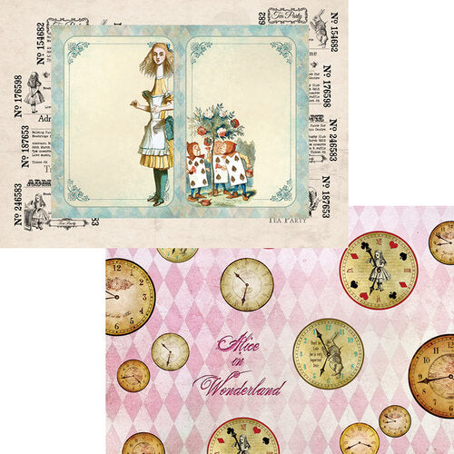 Memory Place - Alice's Tea Party Collection - A4 Collection Pack