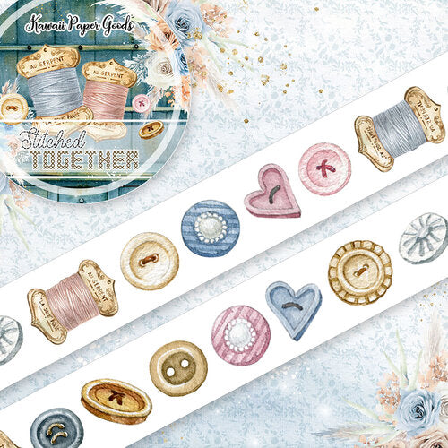 Memory Place - Stitched Together Collection - Washi Tape