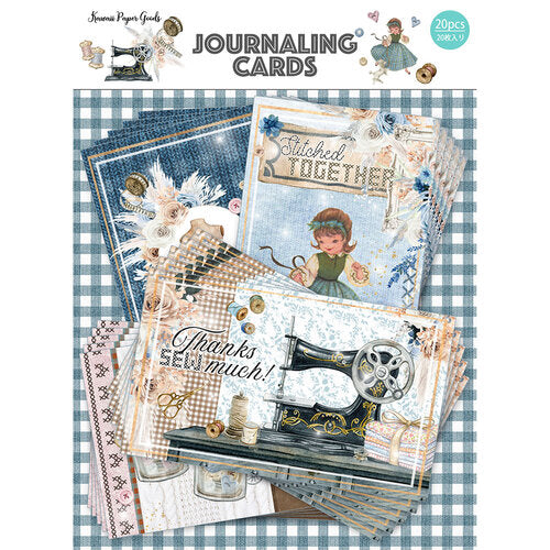 Memory Place - Stitched Together Collection - Journaling Cards