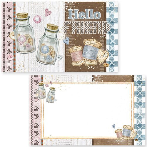 Memory Place - Stitched Together Collection - Journaling Cards