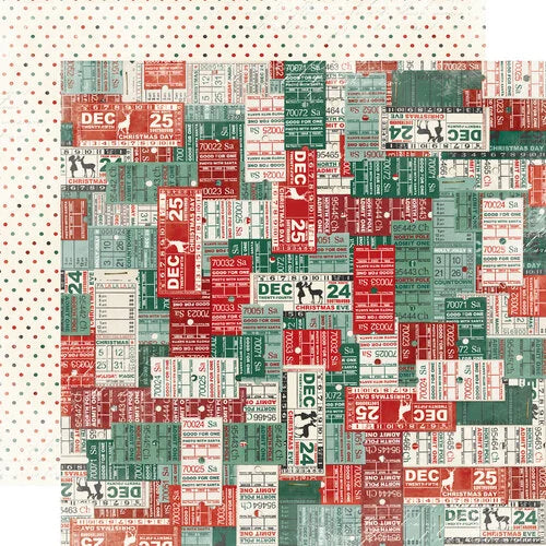 Simple Stories - Simple Vintage 'Tis The Season Collection - 12 x 12 Double Sided Paper - Good Cheer