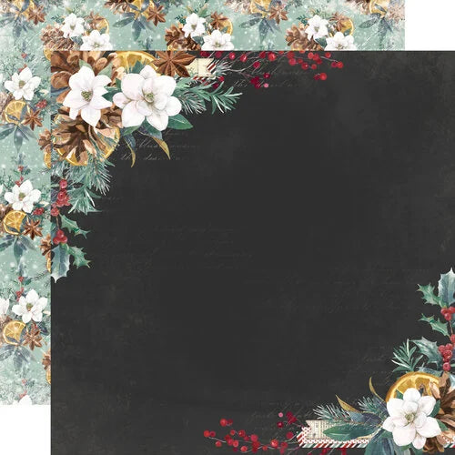 Simple Stories - Simple Vintage 'Tis The Season Collection - 12 x 12 Double Sided Paper - Magical Season