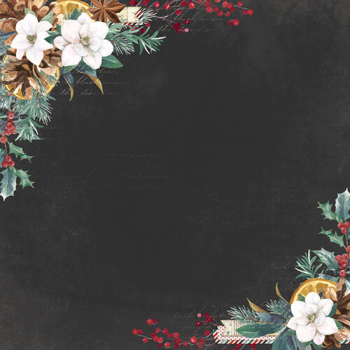 Simple Stories - Simple Vintage 'Tis The Season Collection - 12 x 12 Double Sided Paper - Magical Season