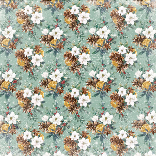 Simple Stories - Simple Vintage 'Tis The Season Collection - 12 x 12 Double Sided Paper - Magical Season