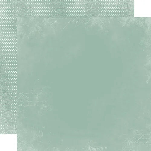 Simple Stories - Simple Vintage 'Tis The Season Collection - 12 x 12 Double Sided Paper - Pistachio