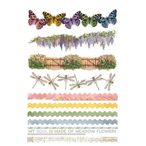Simple Stories - Simple Vintage Meadow Flowers Collection - Sticker Book