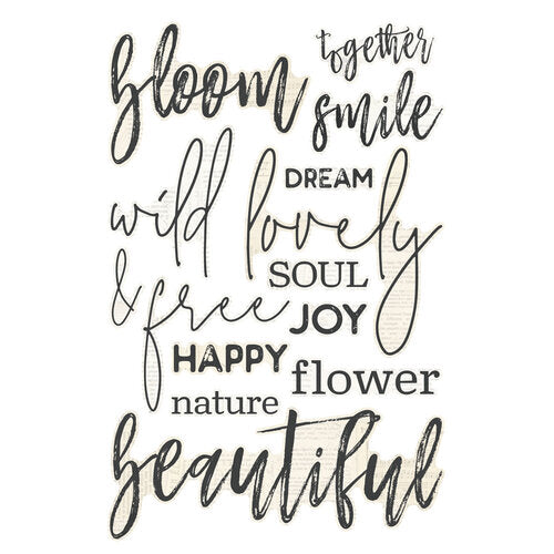 Simple Stories - Simple Vintage Meadow Flowers Collection - Sticker Book