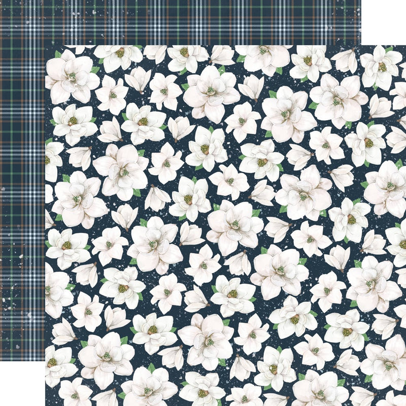 Simple Stories - Simple Vintage Fresh Snow Collection - 12 x 12 Double Sided Paper - Frosted Memories