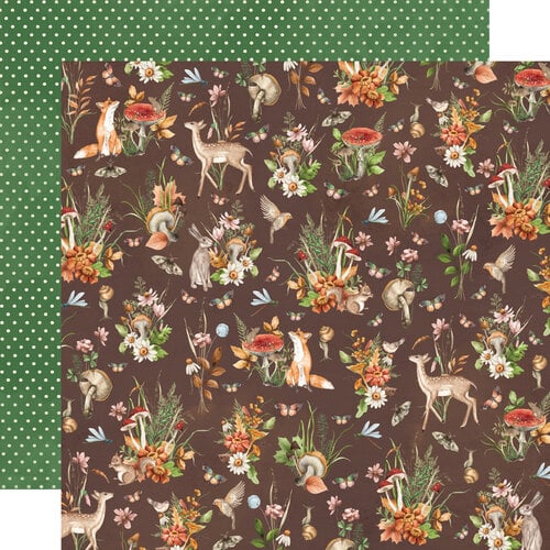 Simple Stories - Simple Vintage Woodlands Collection - 12 x 12 Double Sided Paper - Hello Nature