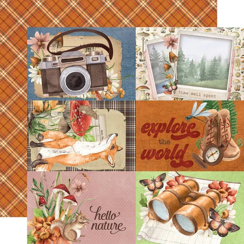 Simple Stories - Simple Vintage Woodlands Collection - 12 x 12 Double Sided Paper - 4 x 6 Elements