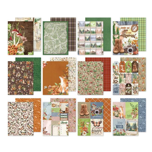 Simple Stories - Simple Vintage Woodlands Collection - 6 x 8 Paper Pad
