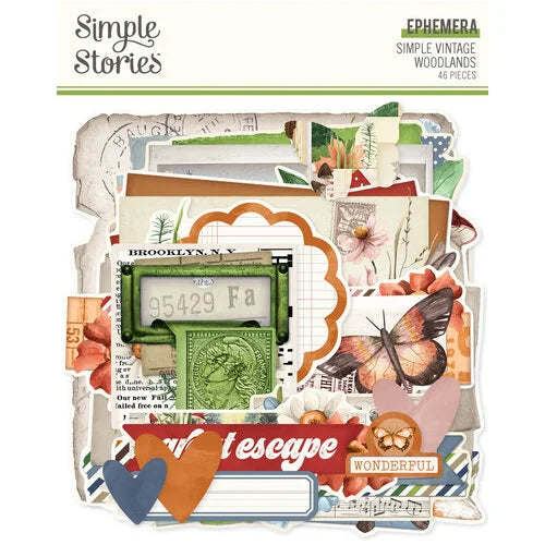 Simple Stories - Simple Vintage Woodlands Collection - Ephemera