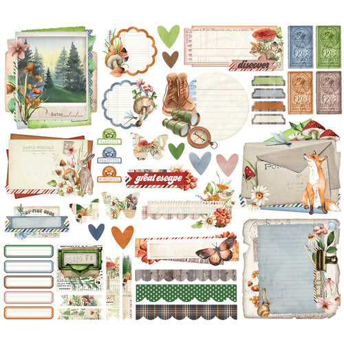 Simple Stories - Simple Vintage Woodlands Collection - Ephemera