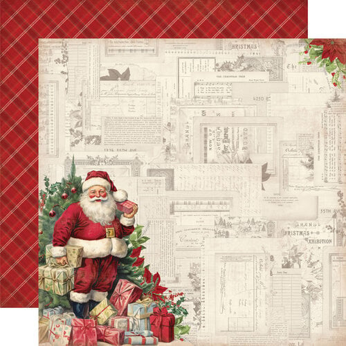 Simple Stories - Simple Vintage Believe - 12x12 Double Sided Paper - Do You Believe