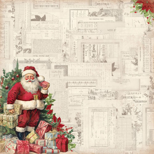 Simple Stories - Simple Vintage Believe - 12x12 Double Sided Paper - Do You Believe