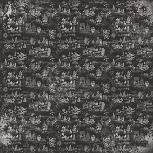 Simple Stories - Simple Vintage Believe - 12x12 Double Sided Paper - All The Trimmings