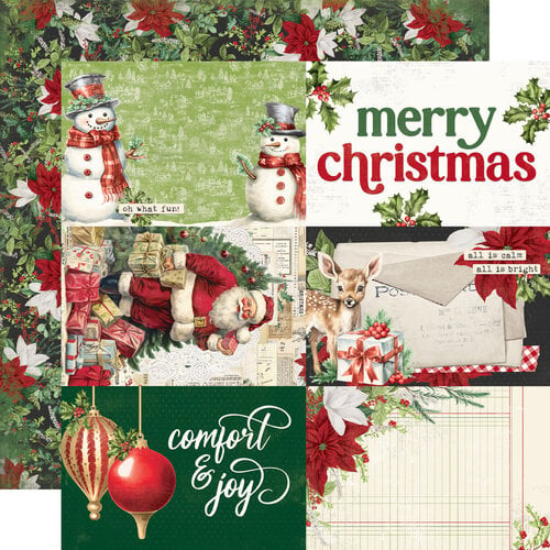 Simple Stories - Simple Vintage Believe - 12x12 Double Sided Paper - 4x6 Elements