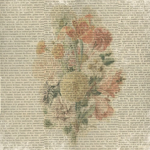 Simple Stories - Simple Vintage Junk Drawer - 12 x 12 Double Sided Paper - Notes And Things