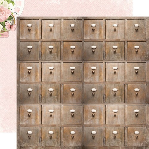 Simple Stories - Simple Vintage Junk Drawer - 12 x 12 Double Sided Paper - Stay Curious
