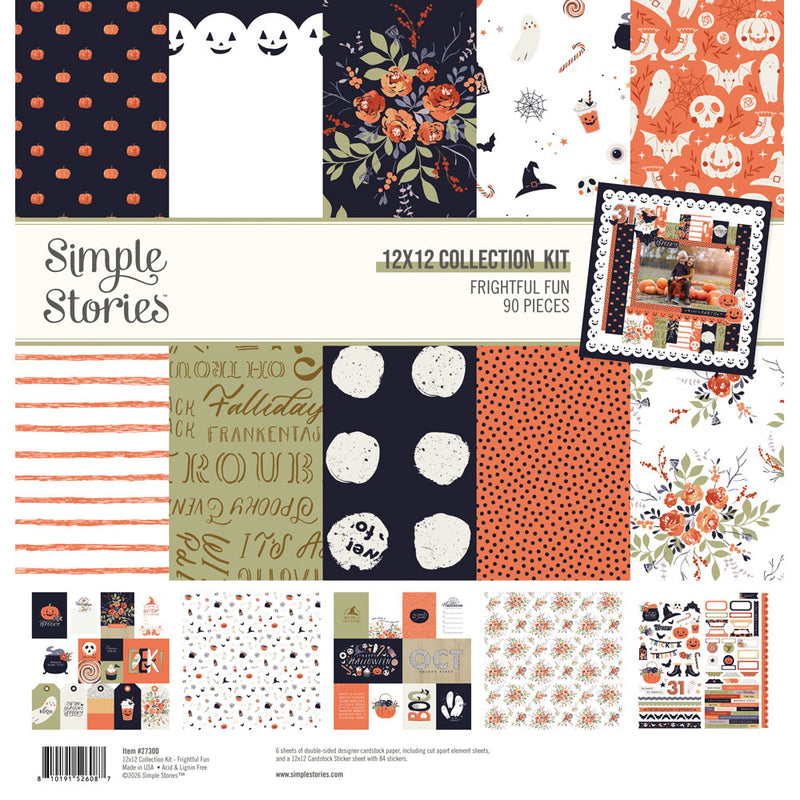 Simple Stories - Frightful Fun - 12 x 12 Collection Kit