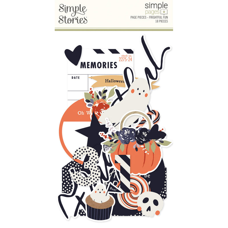 Simple Stories - Frightful Fun - Page Pieces