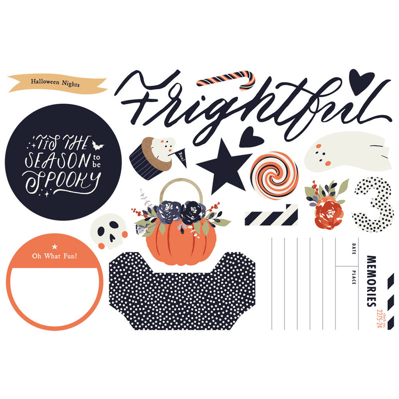 Simple Stories - Frightful Fun - Page Pieces