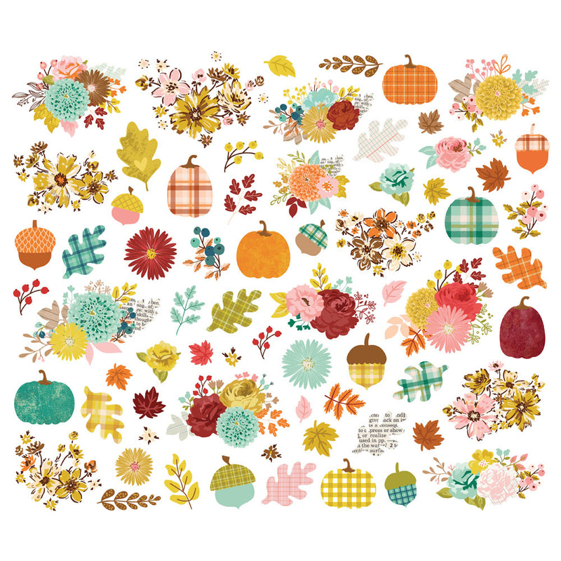 Simple Stories - Pumpkins & Plaid - Bits And Pieces