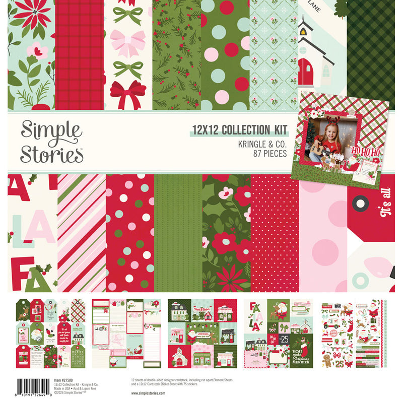 Simple Stories - Kringle & Co. - 12 x 12 Collection Kit