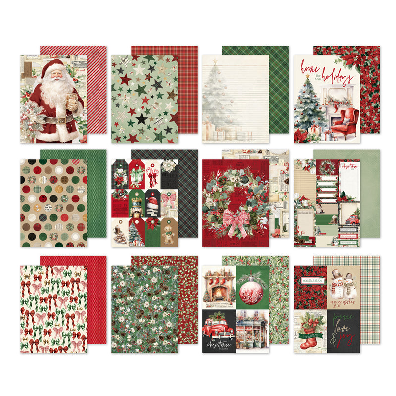Simple Stories - Simple Vintage Old-Fashioned Christmas - 6 x 8 Paper Pad