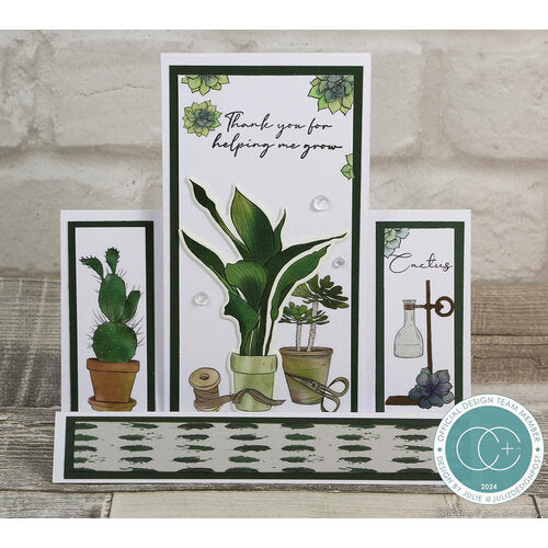 Craft Consortium - Botany Boutique Collection - Rub-On Transfers - 2 Pack