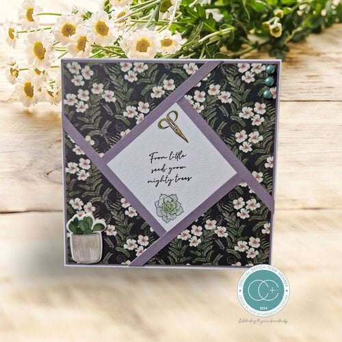 Craft Consortium - Botany Boutique Collection - Rub-On Transfers - 2 Pack