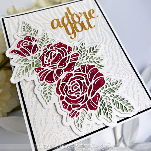 Picket Fence Studios - 6x6 Stencils - Tree Bark