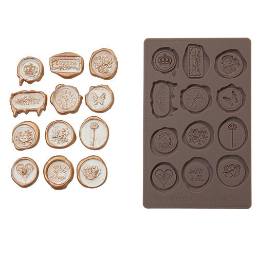 Prima Marketing - Lost In Wonderland Collection - Mould - Letters From Wonderland