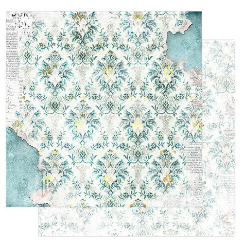 Prima - The Plant Department Collection - 12 x 12 Double Sided Paper - Fleur