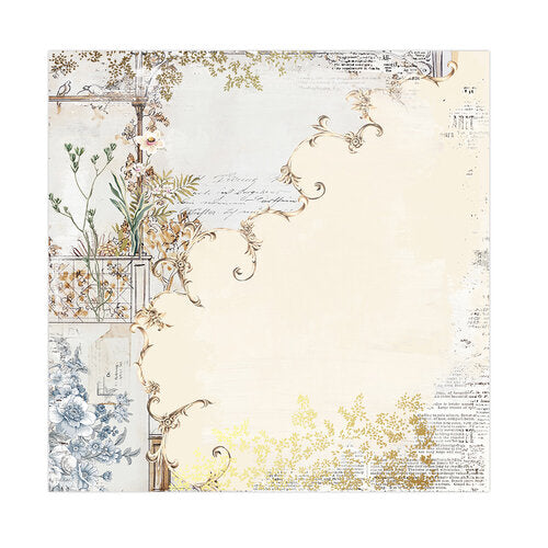 Prima - The Plant Department Collection - 12 x 12 Double Sided Paper - Messages From Plants