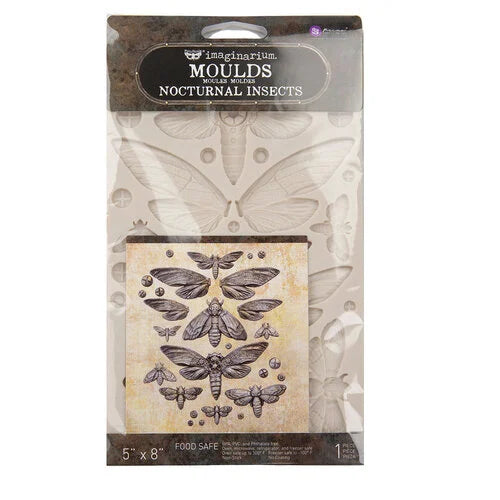 Prima Marketing - Finnabair Collection - Moulds - Nocturnal Insects