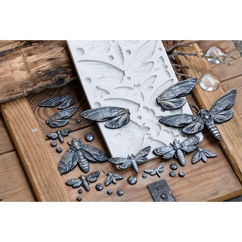 Prima Marketing - Finnabair Collection - Moulds - Nocturnal Insects