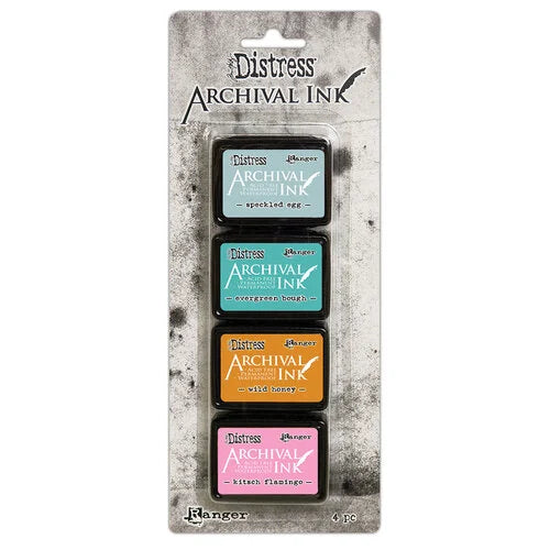 Ranger Ink - Tim Holtz Distress - Archival Ink Pad Mini Kit 4