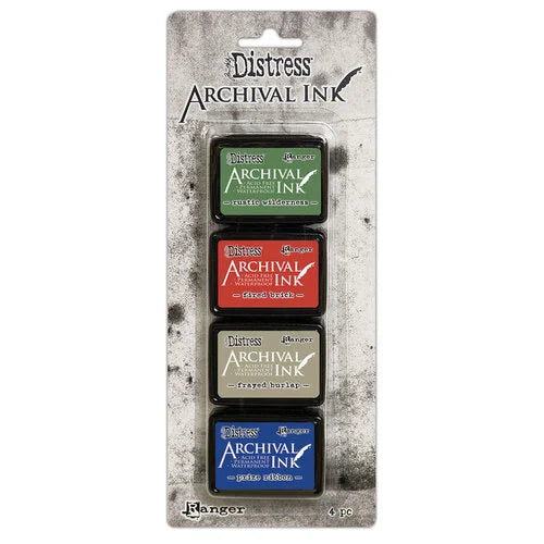 Ranger Ink - Tim Holtz Distress - Archival Ink Pad Mini Kit 6