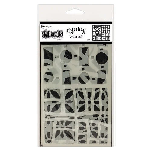 Ranger Ink - Dylusions Dyalog Stencil - Doodle It Too