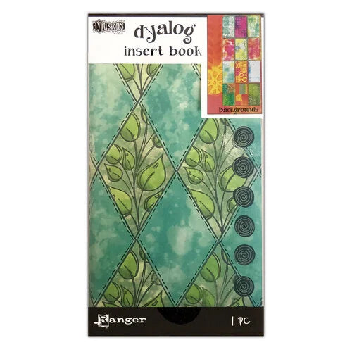 Ranger Ink - Dylusions Dyalog Insert Books - Backgrounds 3