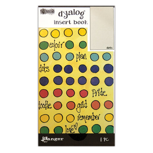 Ranger Ink - Dylusions Dyalog Insert Books - Dots 3