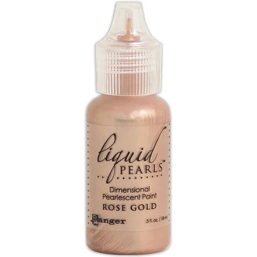 Ranger Ink - Liquid Pearls - Dimensional Paint - Rose Gold